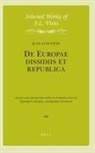 Juan Luis Vives, Edward V George, Edward V. George, Gilbert Tournoy - de Europae Dissidiis Et Republica