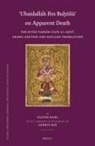 Oliver Kahl - &#703;ubaidall&#257;h Ibn Bu&#7723;t&#299;s&#363;&#703; On Apparent Death