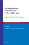 George J Brooke, George J. Brooke, Renate Smithuis - Jewish Education from Antiquity to the Middle Ages