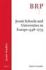 Paul F Grendler, Paul F. Grendler - Jesuit Schools and Universities in Europe, 1548-1773