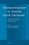 Koen De Temmerman, Evert van Emde Boas - Characterization in Ancient Greek Literature