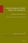 Laura Suzanne Lieber - Jewish Aramaic Poetry from Late Antiquity