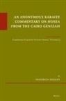 Friedrich Niessen, Geoffrey Khan - An Anonymous Karaite Commentary on Hosea from the Cairo Genizah