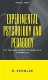 R. Schulze - EXPERIMENTAL PSYCHOLOGY AND PEDAGOGY