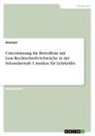 anonym - Unterstützung für Betroffene mit Lese-Rechtschreib-Schwäche in der Sekundarstufe I. Ansätze für Lehrkräfte