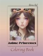 Miss Claire Reads - Anime Art Anime Princesses Coloring Book