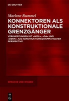 Marlene Rummel - Konnektoren als konstruktionale Grenzgänger