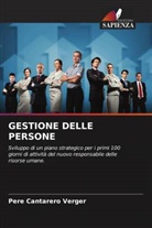 Pere Cantarero Verger - GESTIONE DELLE PERSONE