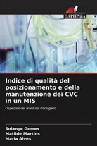 Maria Alves, Solange Gomes, Matilde Martins - Indice di qualità del posizionamento e della manutenzione dei CVC in un MIS