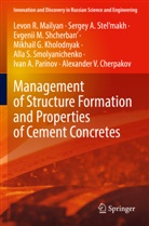 Alexander V. Cherpakov, Mikhail G. Kholodnyak, Levon R Mailyan, Levon R. Mailyan, Ivan A. Parinov, Ev Shcherban'... - Management of Structure Formation and Properties of Cement Concretes
