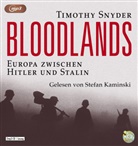 Timothy Snyder, Stefan Kaminski - Bloodlands, 2 Audio-CD, 2 MP3 (Audio book)