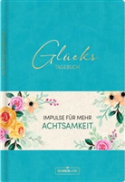 Verlag Korsch, Korsch Verlag - Glückstagebuch Soft Touch Aquamarin, vegan