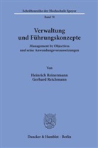 Gerhard Reichmann, Heinrich Reinermann - Verwaltung und Führungskonzepte.