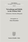 F Illy, Hans F. Illy, Dieter Oberndörfer - Verwaltung und Politik in der Dritten Welt.
