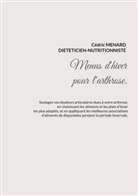 Cédric Menard - Menus d'hiver pour l'arthrose.