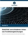 Suresh S, Suresh S. - Stabilität verschiedener Arten von Funktionsgleichungen