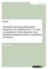 M Saiti, M. Saiti - Liebeslyrik und literaturhistorische Kompetenz im Schulbuch P.A.U.L. D. Eine exemplarische Lehrwerkanalyse unter Berücksichtigung der Ansätze von Abraham und Rauch