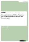Anonymous - Die Zeigestruktur nach Klaus Prange und eine Erörterung dieser am Beispiel des Reitunterrichts
