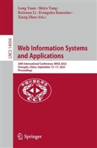 Evangelos Kanoulas, Ruixuan Li, Ruixuan Li et al, Shiyu Yang, Long Yuan, Xiang Zhao - Web Information Systems and Applications
