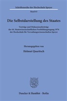 Helmut Quaritsch - Die Selbstdarstellung des Staates.