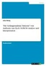 Julia Wang - "Die Gefangennahme Simsons" von Anthonis van Dyck 1628/30. Analyse und Interpretation