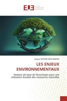 Jacques MATADI PASA MAKINA - LES ENJEUX ENVIRONNEMENTAUX