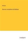 Kalidasa - Oeuvres completes de Kalidasa