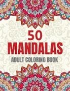 Rbr Publishing - 50 Mandalas Adult Coloring Book