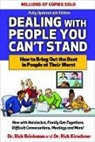 Rick Brinkman, Kirschner, Rick Kirschner, Rick Kirschner Dr., Kirschner Rick - Dealing with People You Can't Stand