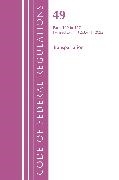 Office Of The Federal Register (U S,  Office of the Federal Register (U S ),  Office Of The Federal Register (U. S.,  Office Of The Federal Register (U.S.),  Tbd - Code of Federal Regulations, Title 49 Transportation 100 177, - Revised As of October 1, 202
