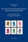 Simonetta Sanna - Der Kanon in der deutschen Sprach- und Literaturwissenschaft
