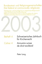 Roland J. Campiche, Ueli Friederich, René Pahud de Mortanges - Bundesstaat und Religionsgemeinschaften- Etat fédéral et communautés religieuses