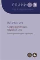 Marc Debono - Corpus numériques, langues et sens