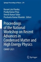 Prashanta Kumar Khandai, Pradip Kumar Priya, Umesh Kumar Yadav et al, Kusum Lata Pandey, Pradip Kumar Priya, Umesh Kumar Yadav - Proceedings of the National Workshop on Recent Advances in Condensed Matter and High Energy Physics