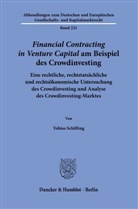 Tobias Schilling - 'Financial Contracting in Venture Capital' am Beispiel des Crowdinvesting.