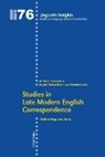 Marina Dossena, Ingrid Tieken-Boon Van Ostade - Studies in Late Modern English Correspondence