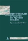 Steve Jacob - Institutionnaliser l'évaluation des politiques publiques