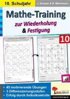 Jörg Krampe, Rolf Mittelmann - Mathe-Training zur Wiederholung und Festigung / Klasse 10