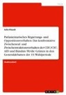 Julia Klauck - Parlamentarisches Regierungs- und Oppositionsverhalten. Das konfrontative Zwischenruf- und Zwischenreaktionsverhalten der CDU/CSU, AfD und Bündnis 90/die Grünen in den Generaldebatten der 19. Wahlperiode