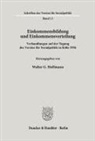 Walther G Hoffmann, Walther G. Hoffmann - Einkommensbildung und Einkommensverteilung.