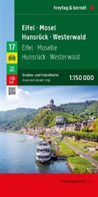 freytag & berndt, freytag & berndt - Eifel - Mosel - Hunsrück - Westerwald, Straßen- und Freizeitkarte 1:150.000, freytag & berndt