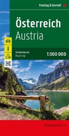 freytag &amp; berndt, freytag &amp; berndt - Österreich, Straßenkarte 1:300.000, freytag & berndt