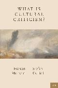 Stefan Collini, Collini Stefan, Francis Mulhern, Francis Collini Mulhern, Mulhern Francis - What Is Cultural Criticism?