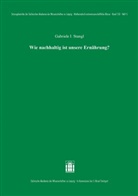 Gabriele I Stangl, Gabriele I. Stangl - Wie nachhaltig ist unsere Ernährung?