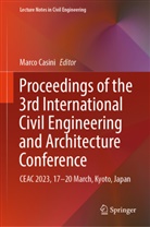 Marco Casini - Proceedings of the 3rd International Civil Engineering and Architecture Conference