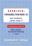 Snezana Stefanovic - Serbisch: Vokabeltrainer A1 zum Buch "Idemo dalje 1" - lateinische Schrift