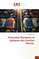 Zakarya Ziani - Propriétés Physiques et Optiques des Couches Minces