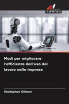 Shohjahon Olimov - Modi per migliorare l'efficienza dell'uso del lavoro nelle imprese