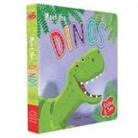 Wonder House Books - Slide and See - Meet the Dinos: Sliding Novelty Board Book for Kids