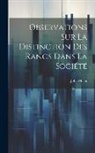John Millar - Observations sur la distinction des rangs dans la société